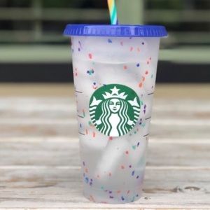 Starbucks Confetti Color Changing Cup